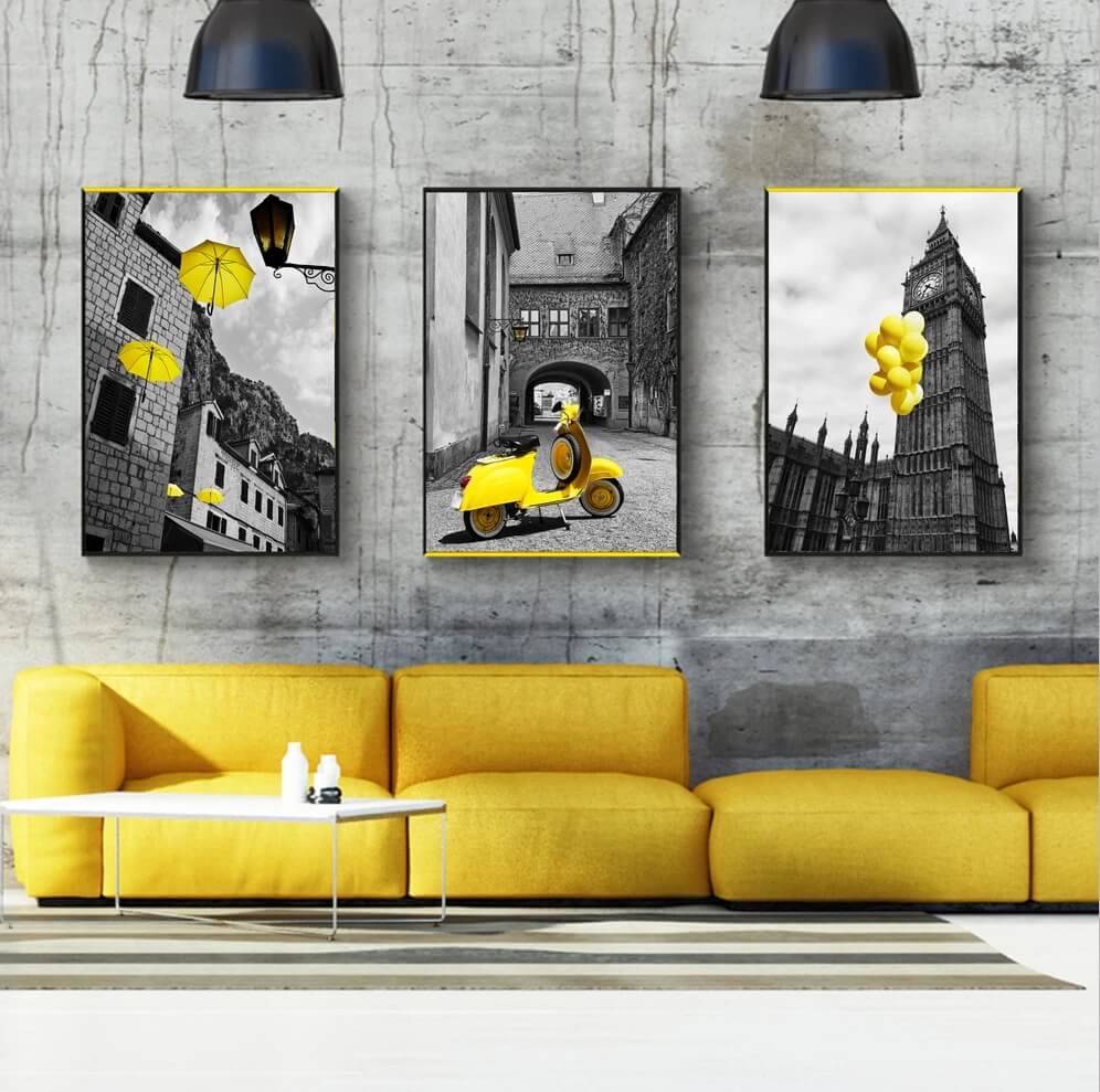 European Landscape Architectural City Canvas Prints