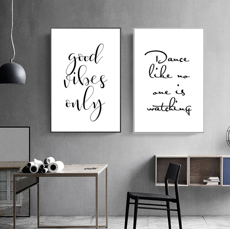 Modern Life Quotes Canvas Prints