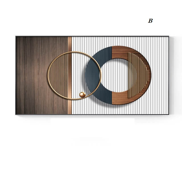 Abstract Geometric Luxury Canvas Prints