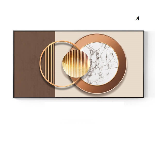 Abstract Geometric Luxury Canvas Prints