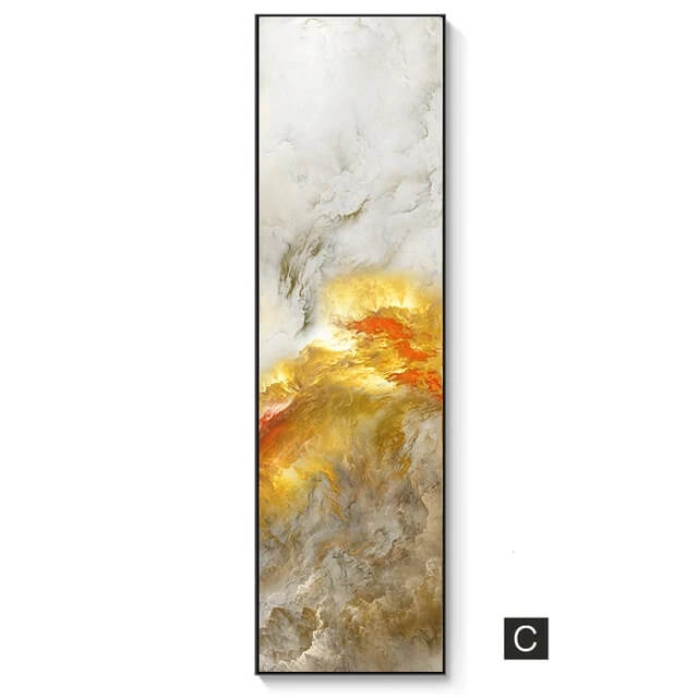 Abstract Cloud Sky Slim Canvas Prints Vertical Format Wall Art