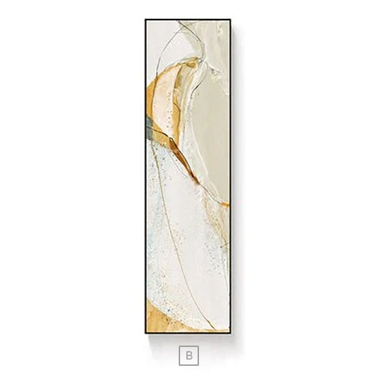 Abstract Geomorphic Vertical Strip Canvas Prints