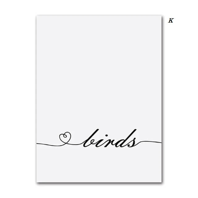 Black And White Cats Line Art Minimalist Canvas Prints