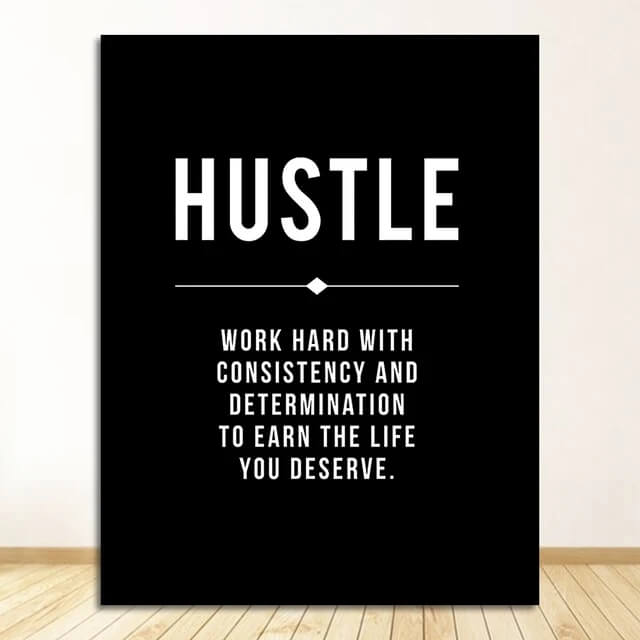 Entrepreneurial Motivation Definition Canvas Wall Art