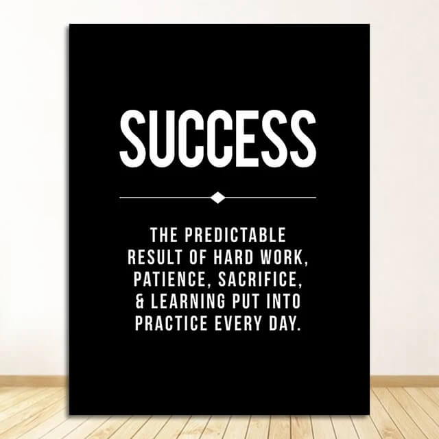 Entrepreneurial Motivation Definition Canvas Wall Art