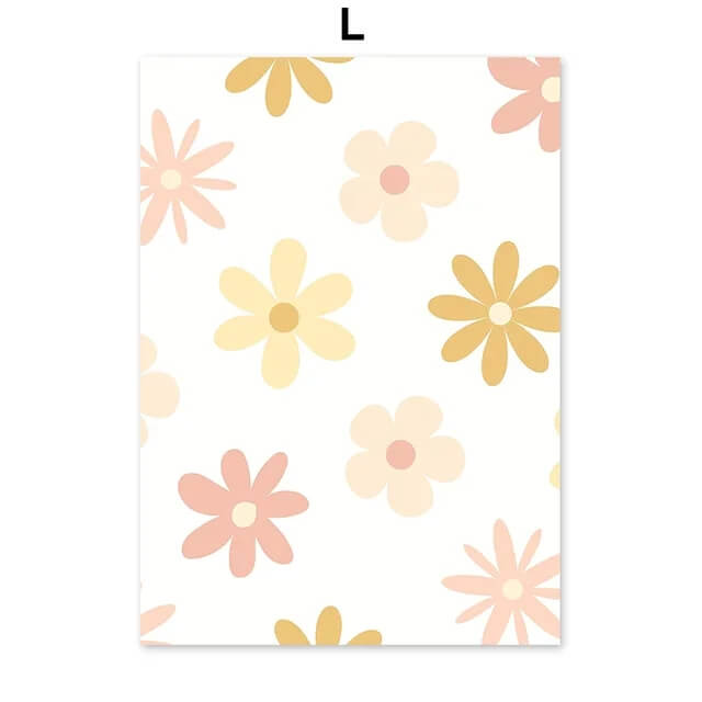 Coconut Tree Surf Sun Minimalist Wall Art