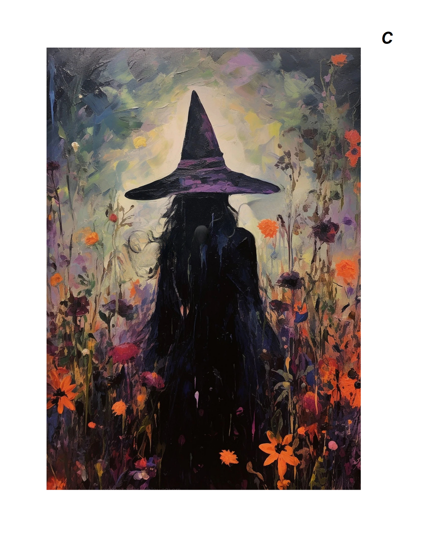 Dark Romantic Magical Enchanting Moon Witchcraft Canvas Prints