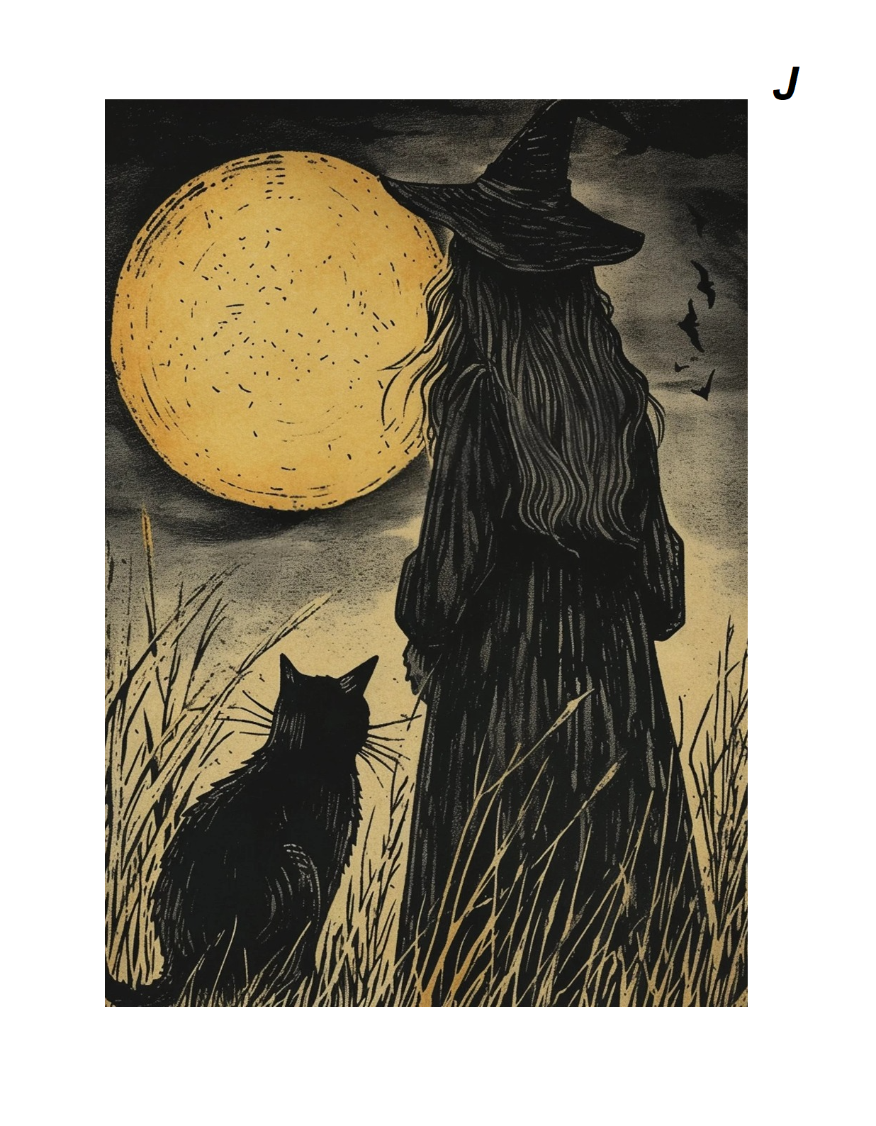 Dark Romantic Magical Enchanting Moon Witchcraft Canvas Prints