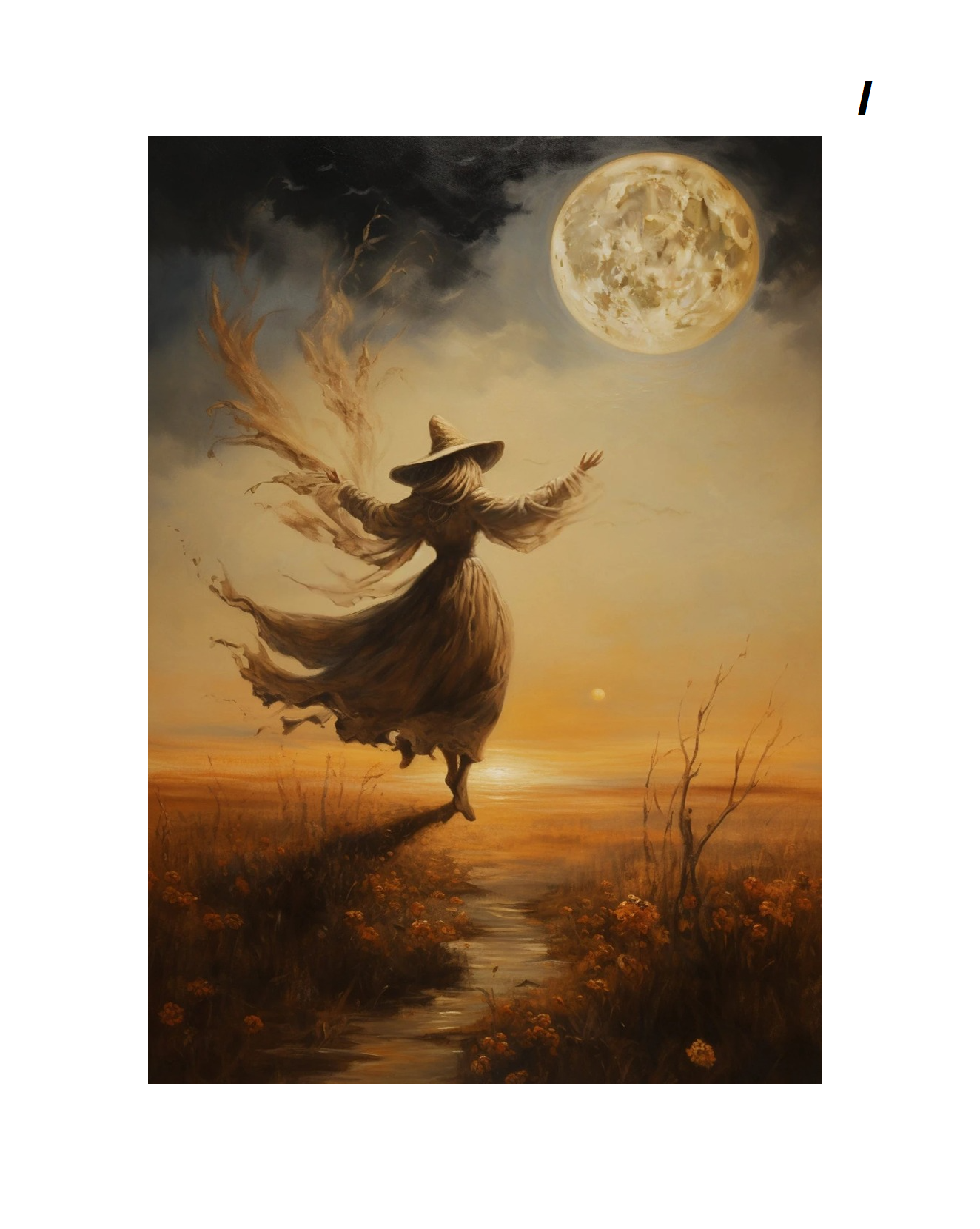 Dark Romantic Magical Enchanting Moon Witchcraft Canvas Prints