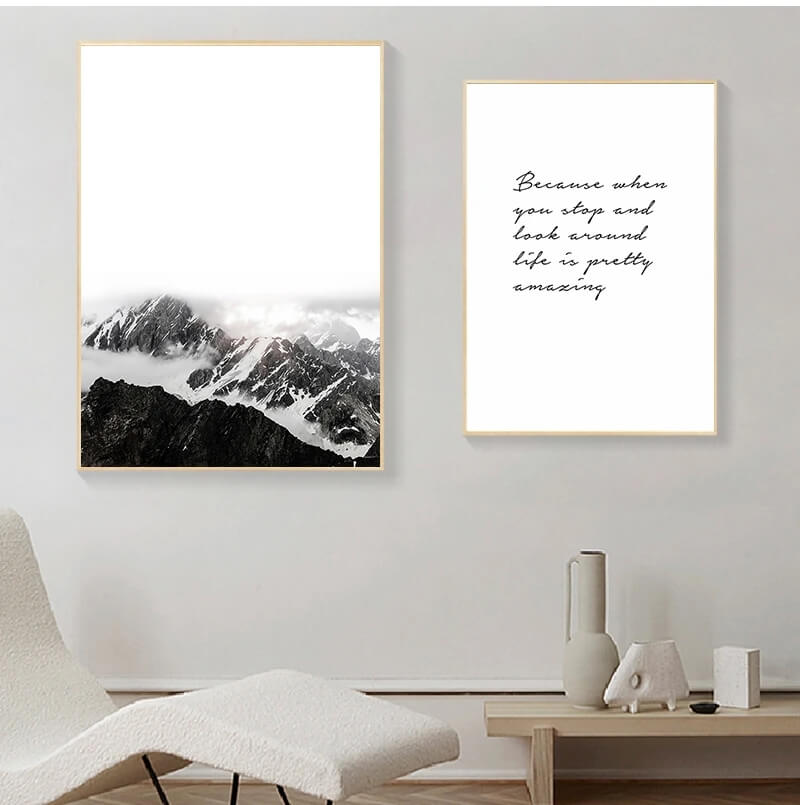 Deer Mountain Landscape Canvas Prints