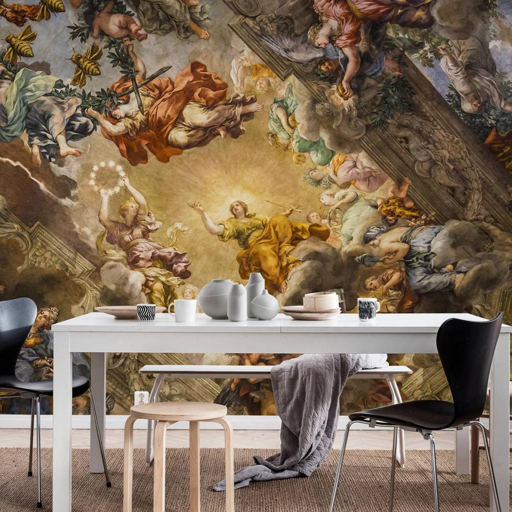 Baroque Fresco Mural Wallpaper (SqM)