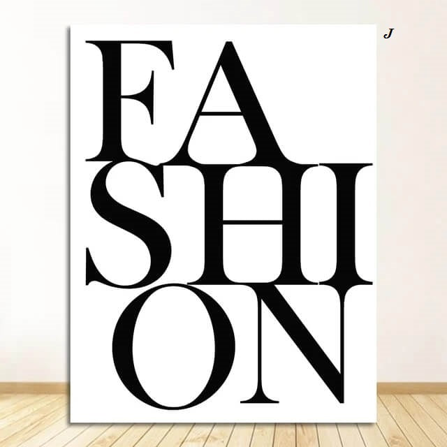 Fashion Minimalist Canvas Prints