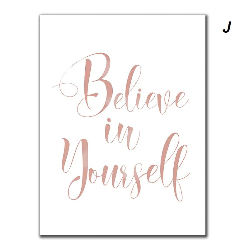 Fashion Perfume Inspirational Coco Chanel Quotes Wall Art