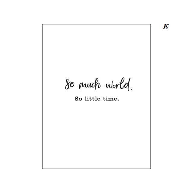 Green Tropical Leaves Quote Canvas Prints