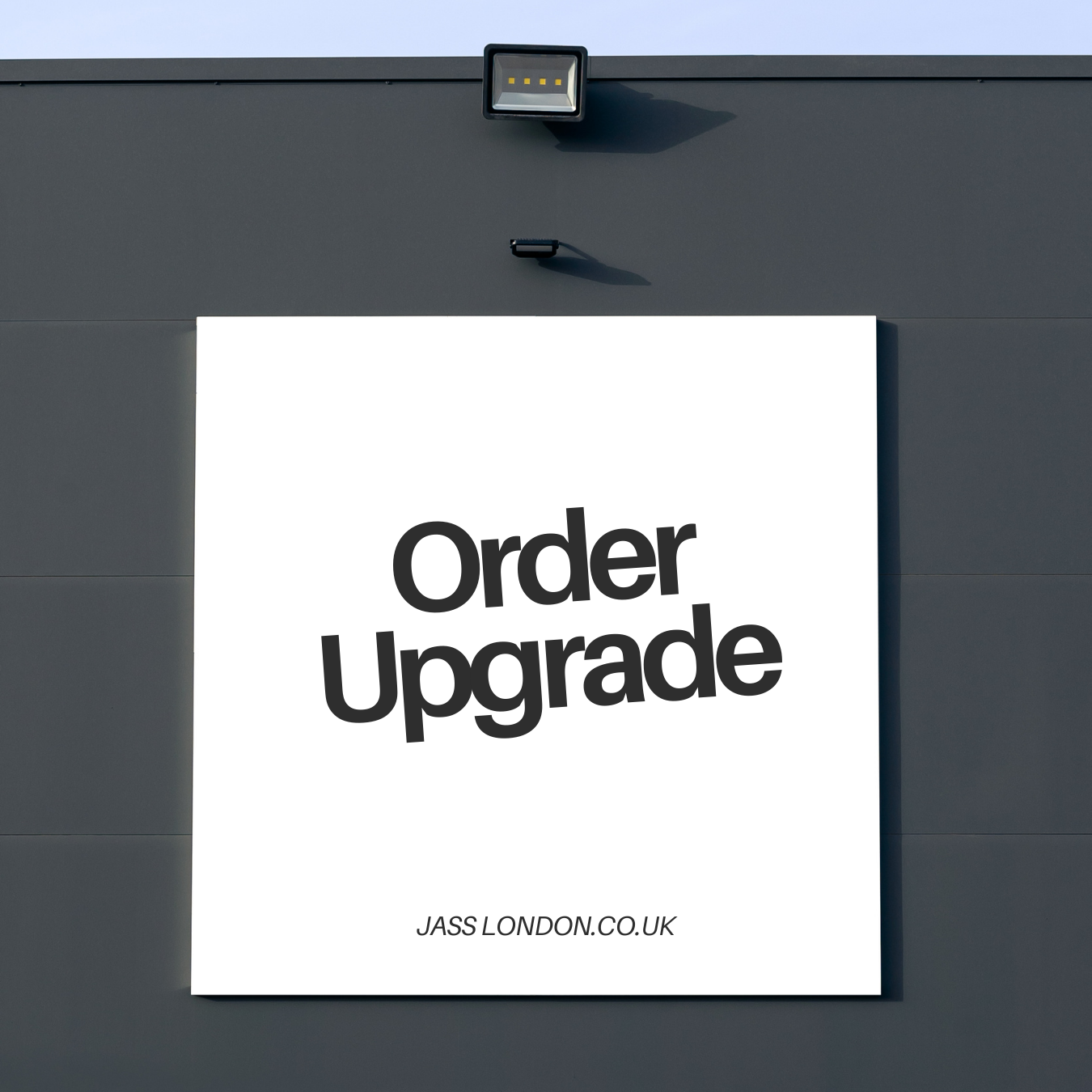 Order Upgrade