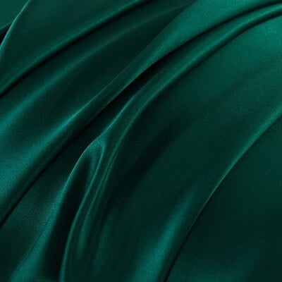 Emerald Green Silk Cushion Cover