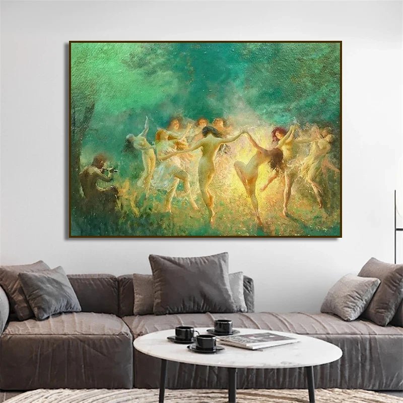 Joseph Tomanek Fire Dance Canvas Wall Art