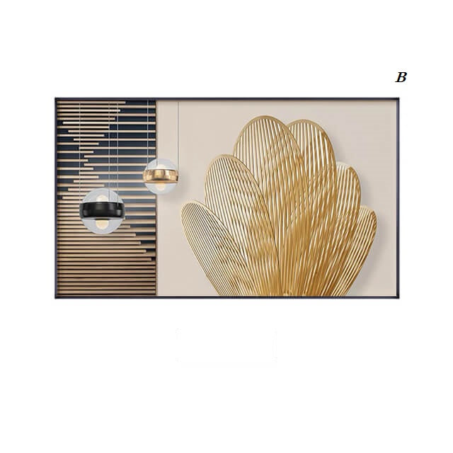 Luxury Abstract Gold Canvas Prints