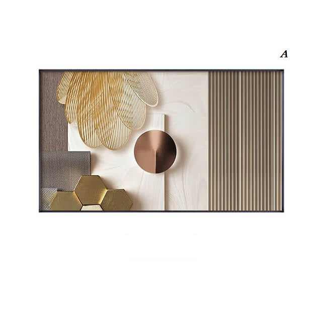 Luxury Abstract Gold Canvas Prints