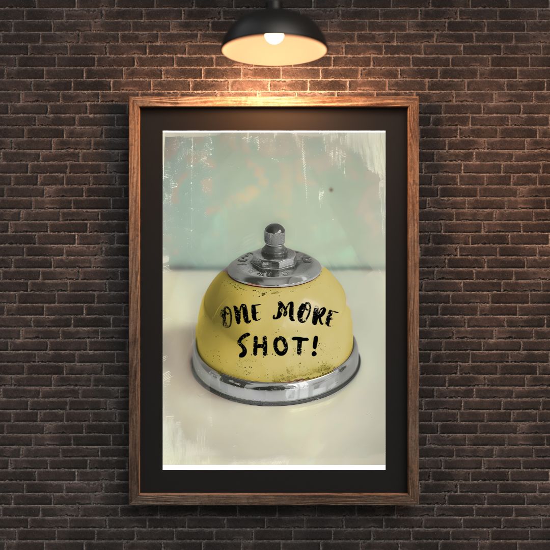 Minimalist Martini Olives Cocktail Kitchen Wall Art Print