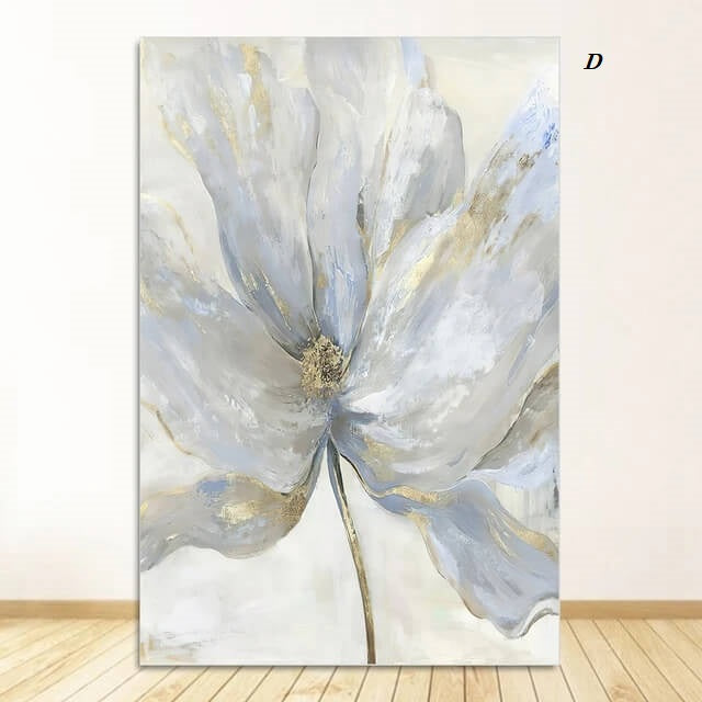Modern Minimalist Scandinavian Flower Wall Art