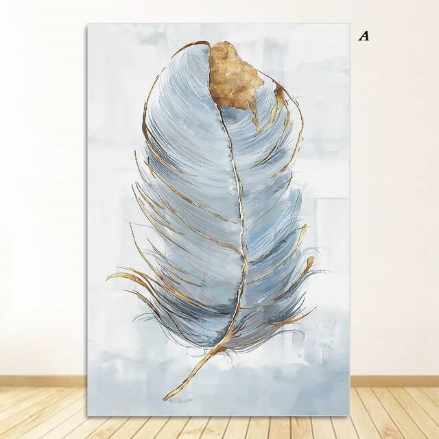 Modern Minimalist Scandinavian Flower Wall Art
