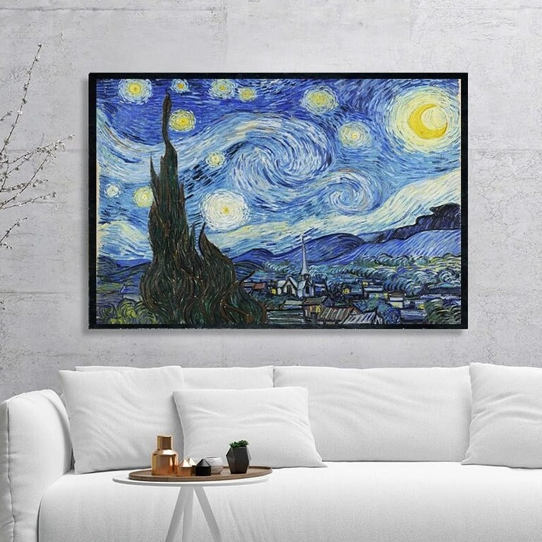 Starry Night Van Gogh Canvas Print