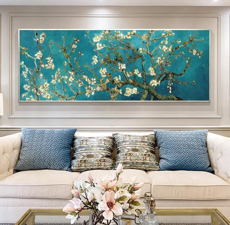 Van Gogh Almond Blossom Reproduction Canvas Wall Art