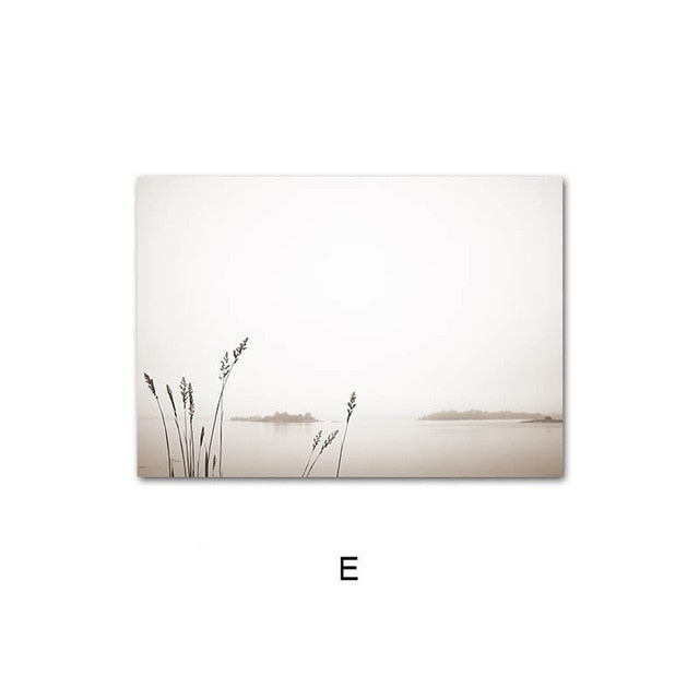 Beach Sunset Natural Landscapes Wall Art