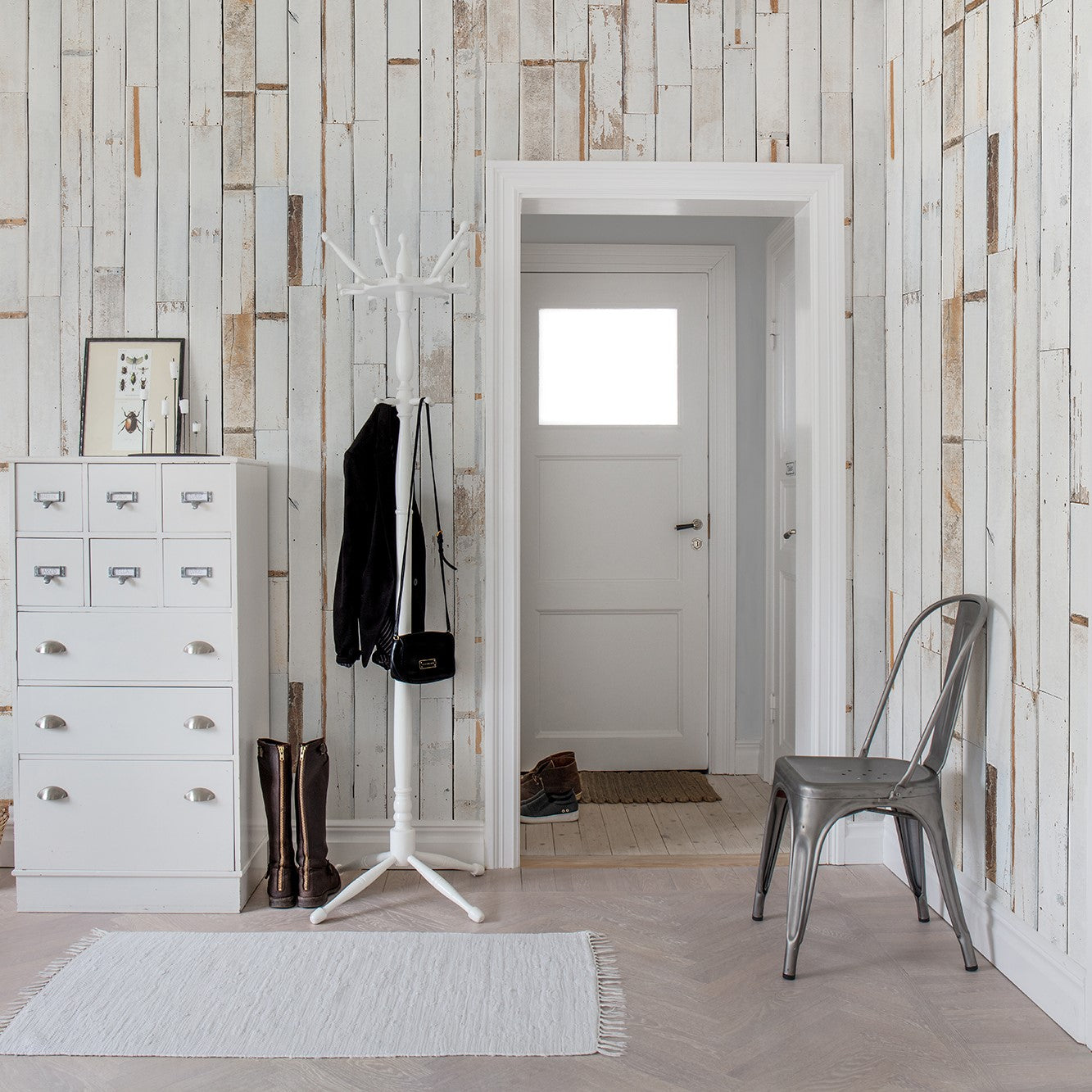 Bali Wooden Boards Mural Wallpaper (SqM)