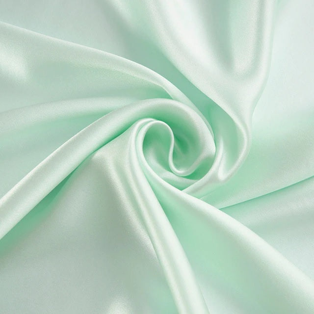 Aqua Green Mulberry Silk Pillowcase