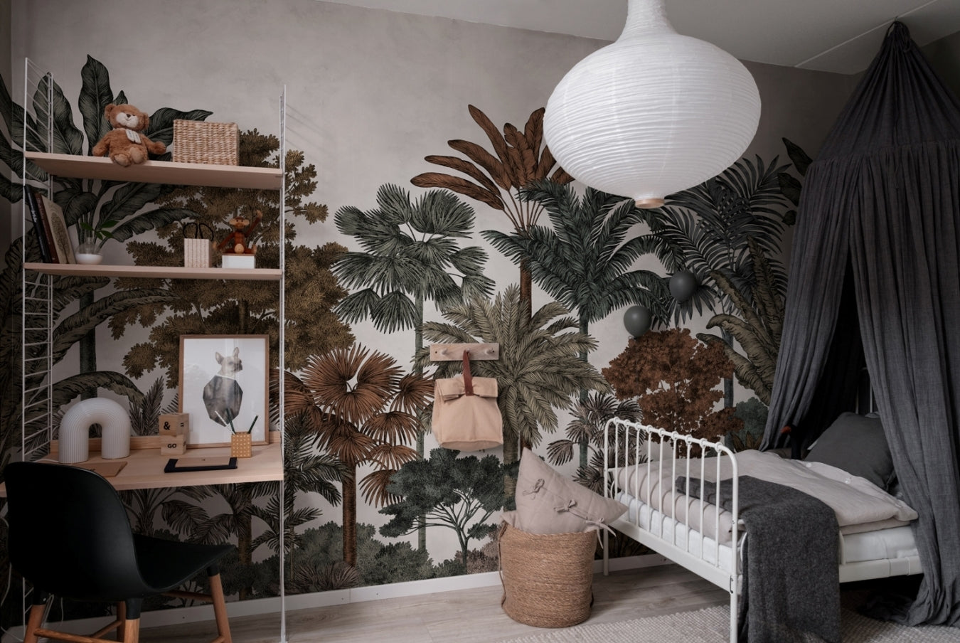 Bellewood Tropical Palms Mural Wallpaper (SqM)