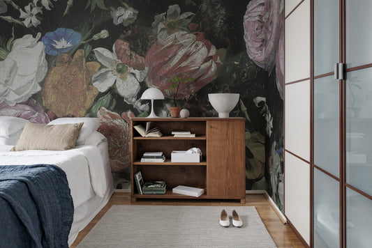 Blooming Flowers Mural Wallpaper (SqM)