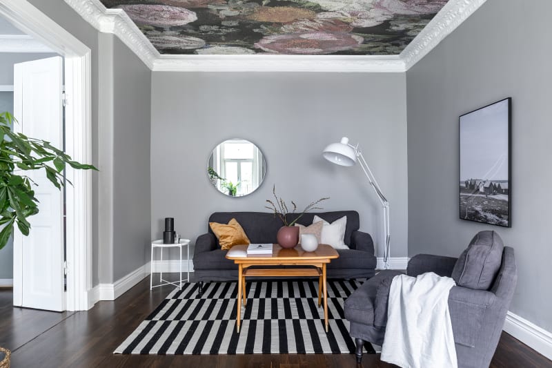 Blooming Flowers Mural Wallpaper (SqM)