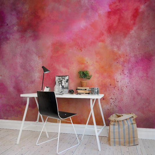 Color Clouds Chili Mural Wallpaper (SqM)