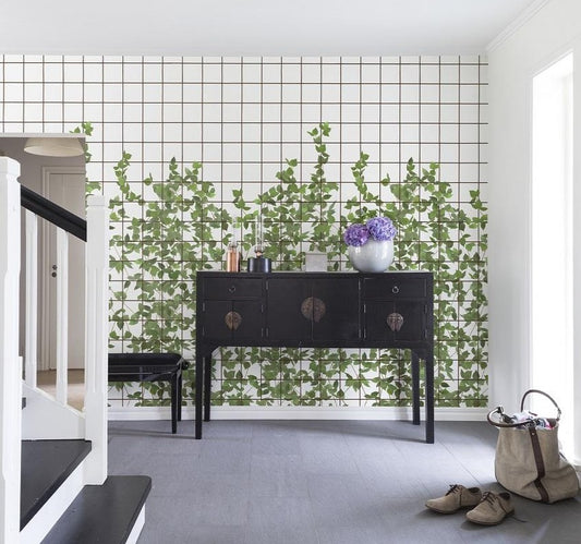 Climbing Botanicals Clorofyl Mural Wallpaper (SqM)