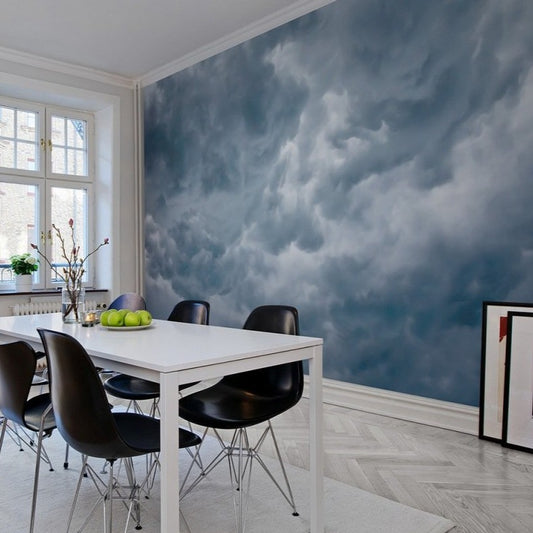 Cumulus Cloudy Sky Mural Wallpaper (SqM)