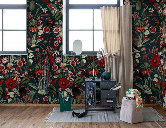 Eden Botanicals Nightfall Mural Wallpaper (SqM)