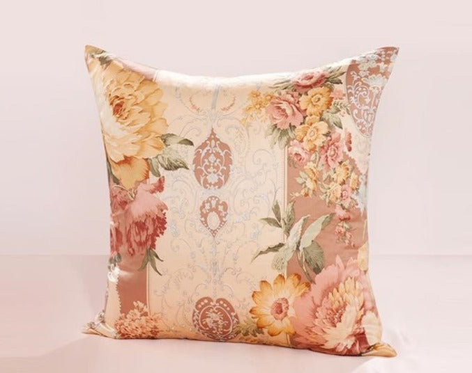 Vintage Living Natural Silk Cushion Cover