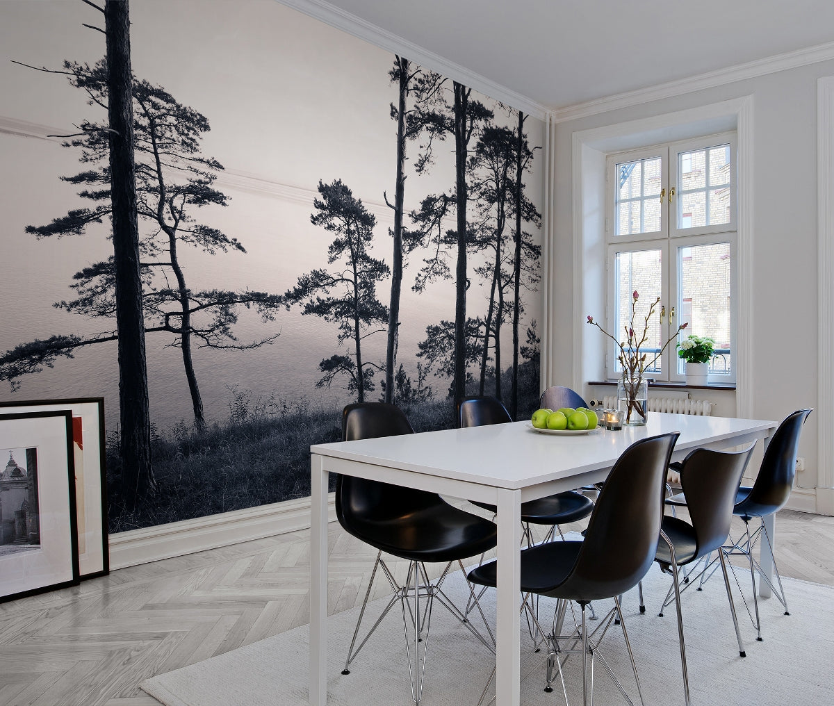 Old Pine Trees Mural Wallpaper (SqM)