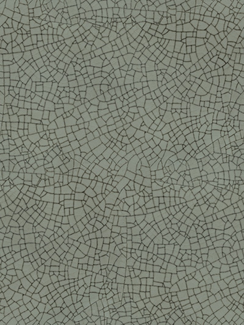 Raku Crackle Green Jade Mural Wallpaper (SqM)