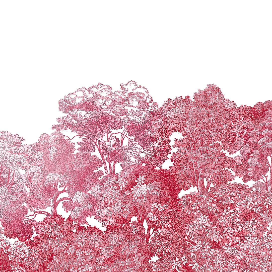 Bellewood Crimson Forest Mural Wallpaper (SqM)