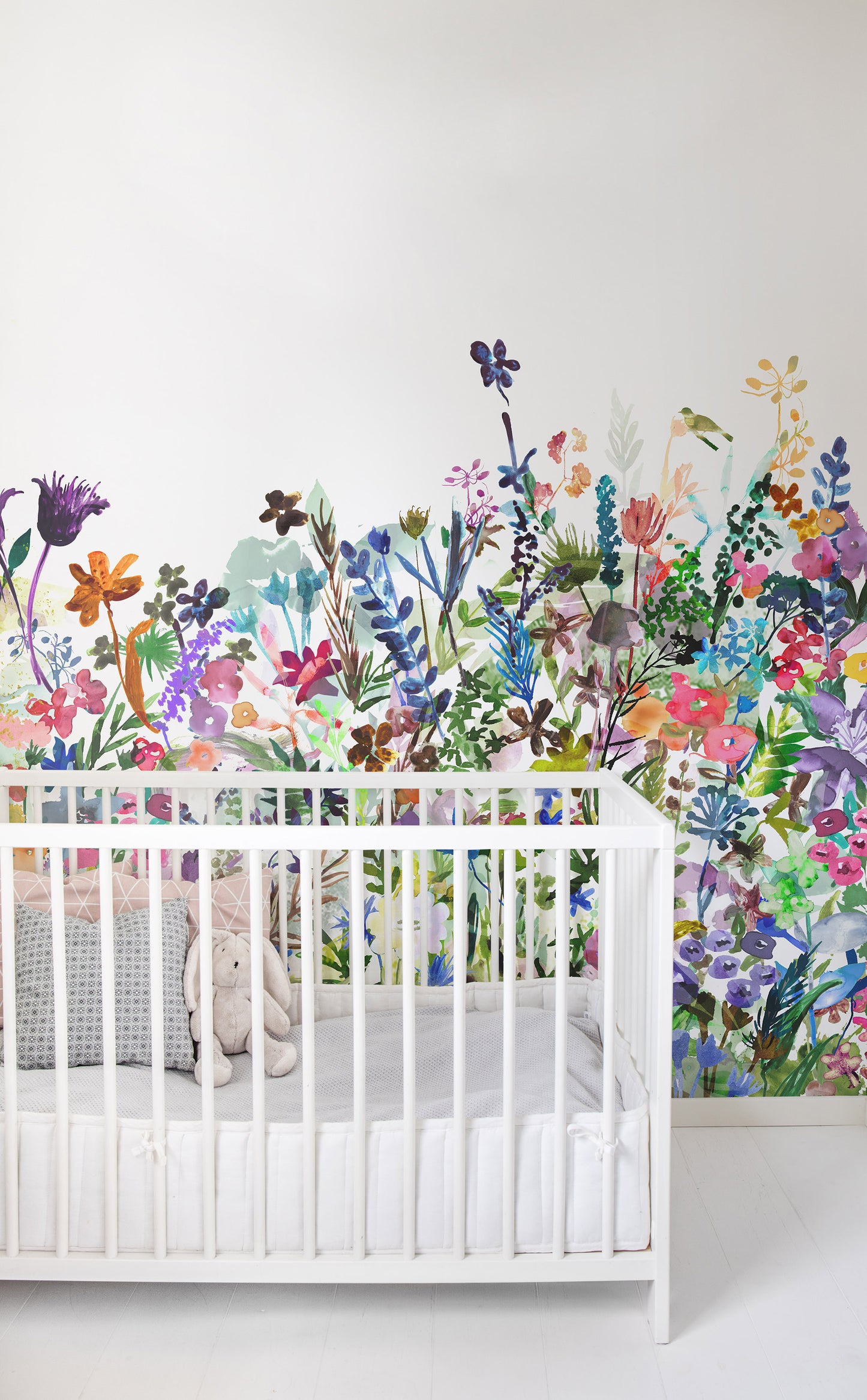 Spring Flowers Mural Wallpaper (SqM)