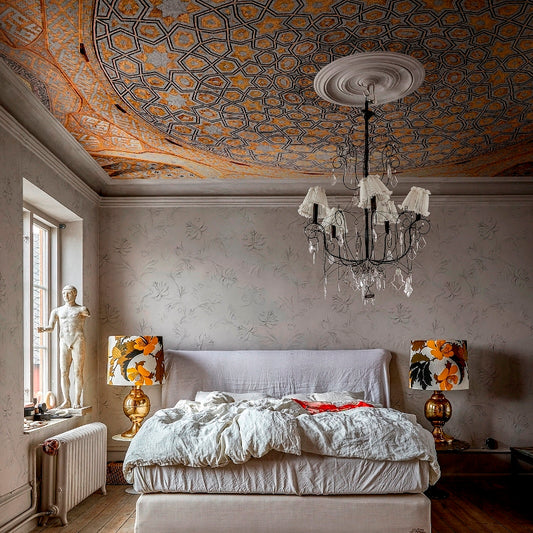 Tehran Mosaic Ceiling Mural Wallpaper (SqM)