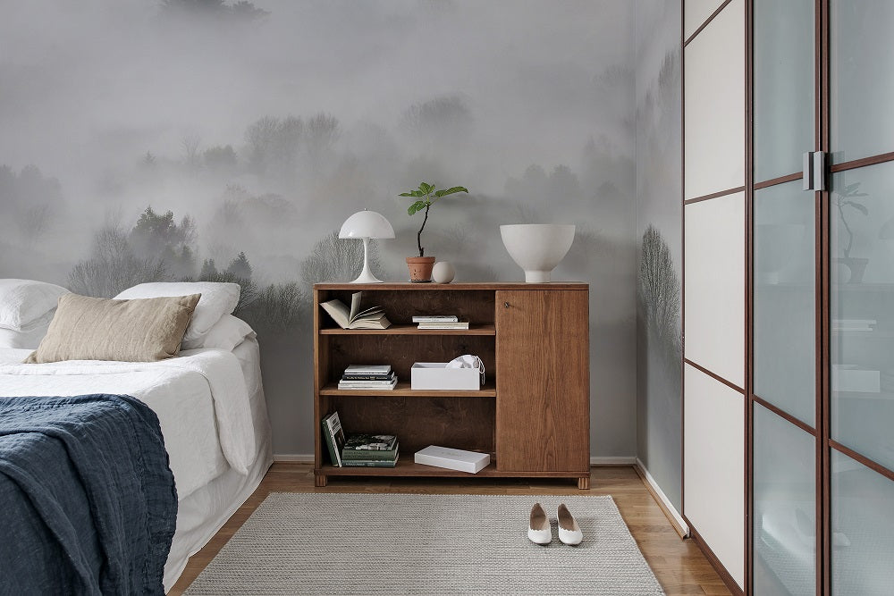 Morning Fog Mural Wallpaper (SqM)