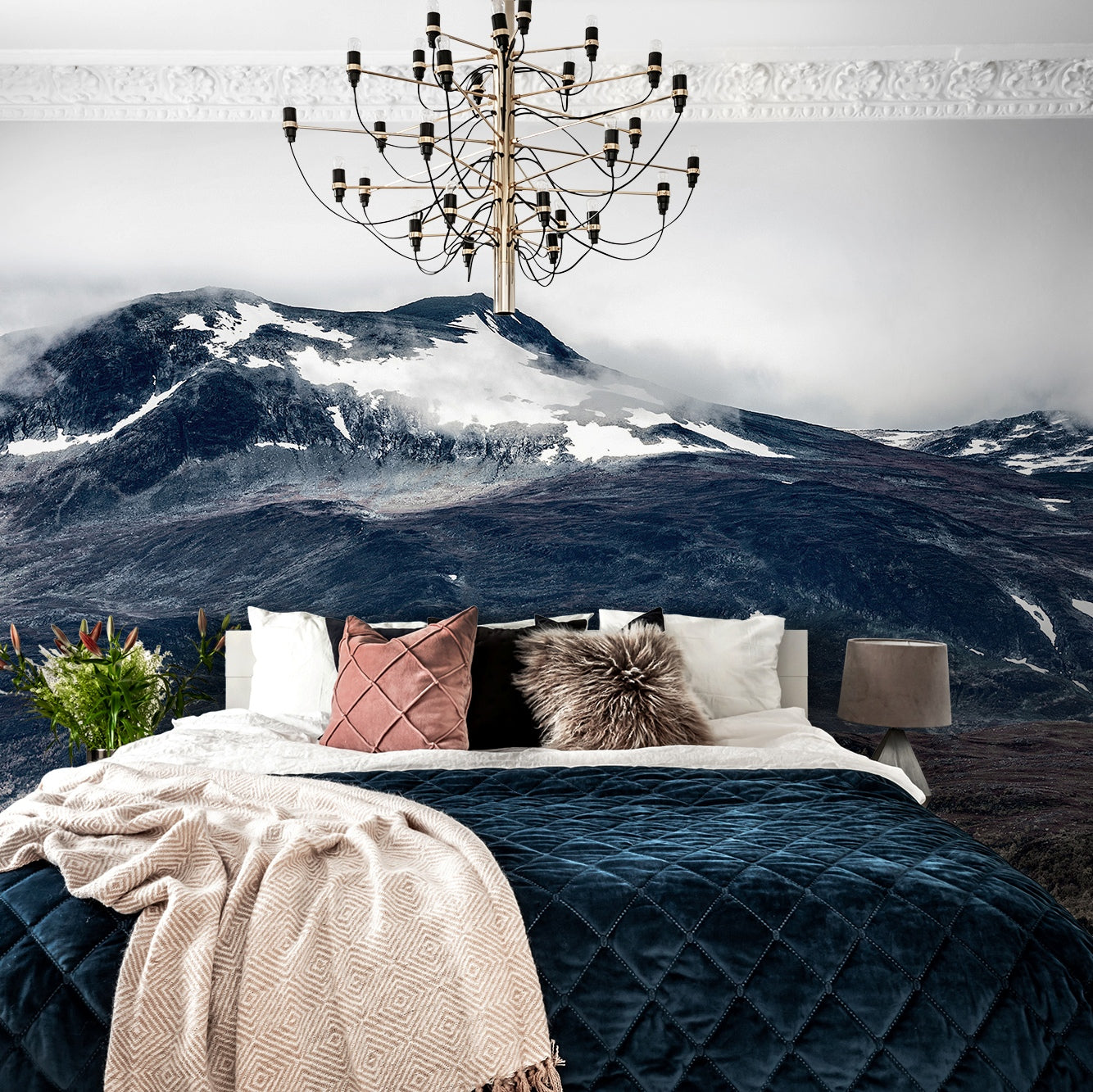 The Wild North Mountains Mural Wallpaper (SqM)