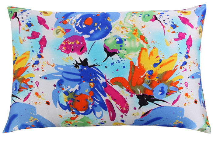 Tropical Vibes Mulberry Silk Pillowcase