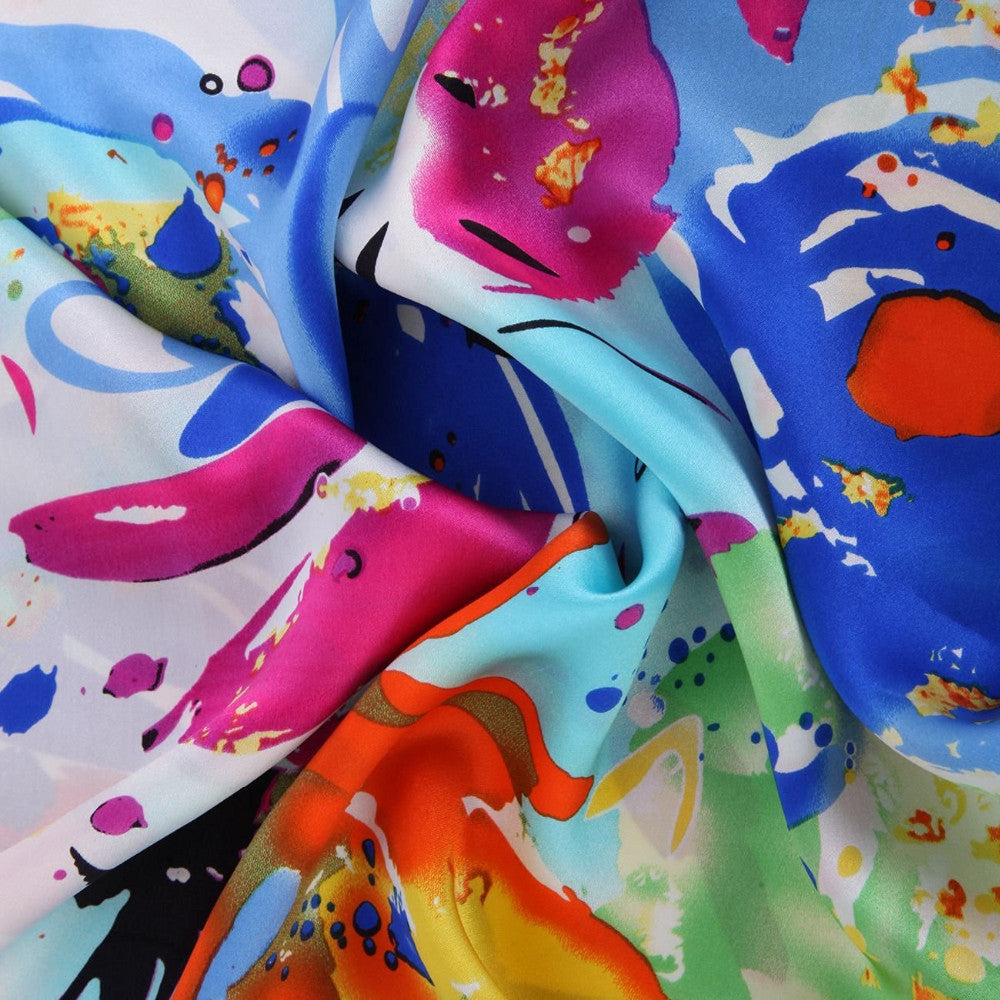Tropical Vibes Mulberry Silk Pillowcase