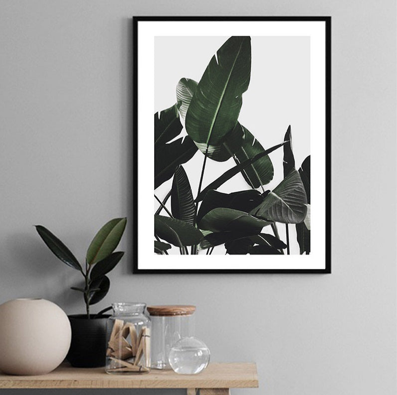 Botanical Canvas Wall Art - Fresh, Natural Interior Look