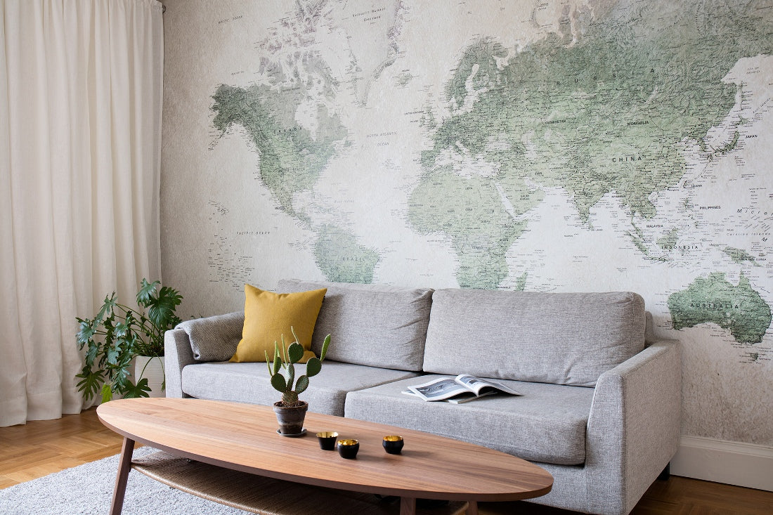 World Map Wallpaper